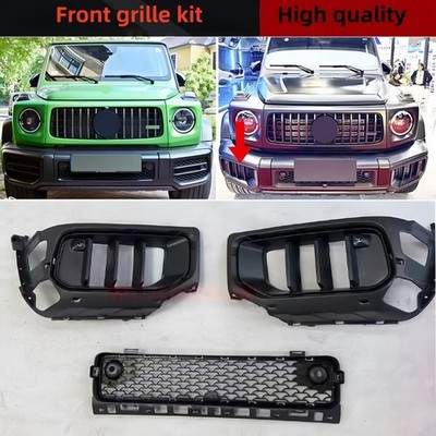 2025 G63 W465 STYLE FRONT BUMPER INSERT VENTS FOR MERCEDES BENZ W464 G63 19 - 24