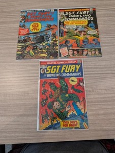 Sgt. Fury and His Howling Commandos #109, #121, #124