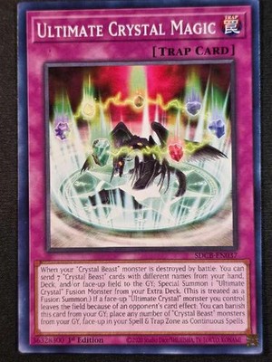 Ultimate Crystal Magic SDCB-EN037 Structure Deck: Legend of the Crystal Beast...