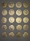 One Roll 1967 Kennedy 40 Percent Silver Half Dollars Nice Shape 20 Coins