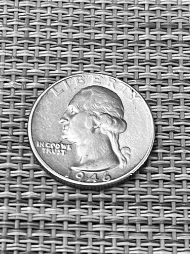 New Listing1946-D Washington Quarter - 90% Silver - Denver Mint - Better Grade #kh 31