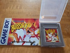 Bubsy II 2 Nintendo Game Boy Game and Manual