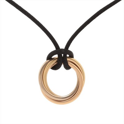 Cartier Trinity Code Halskette 750 (YG×PG×WG) Gesamt 13,2g B3041200