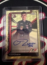 Marketplace image: Tuukka Taponen 1/1 Superfractor 1st Auto TOPPS Formula 1 🔥🔥🔥