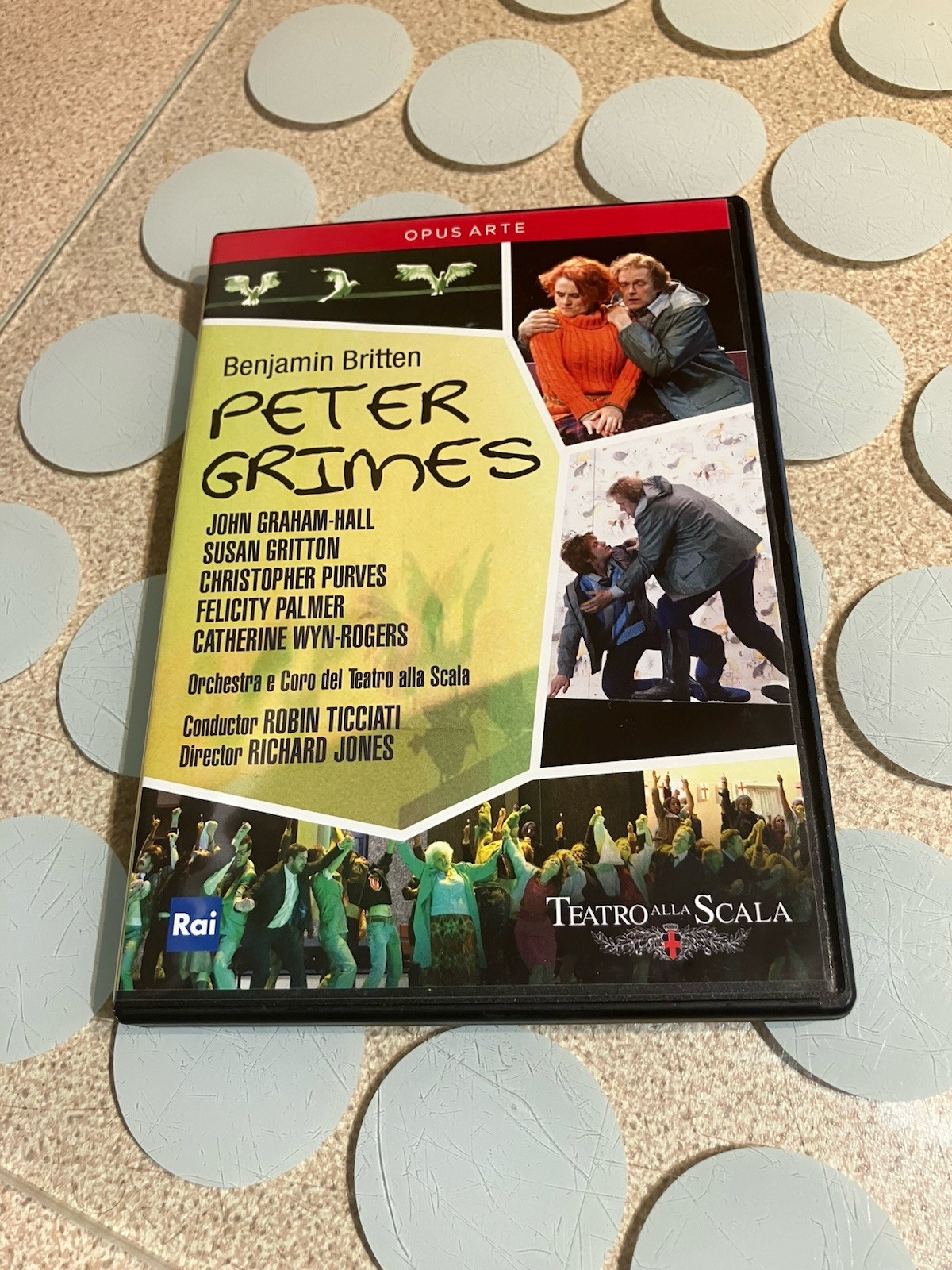 Peter Grimes: Teatro Alla Scala (Ticciati) [DVD] [2013] [NTSC] -DVD Free Postage