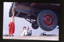 Superman Original Transparency Glenn Ford Phyllis Thaxter Superboy lift jeep