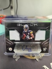 2022 Black RPA Rookie Signature Materials Calvin Austin III #RSM-CAU /10 SSP 1A4