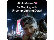 UltraGear evo AI 27 inch Dual Mode 5K 165Hz QHD 2K 1440P 330Hz IPS MINI LED LG