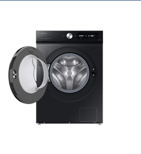 Samsung Nero Ww11db7b94gbu3 Bespoke Ai Lavatrice Frontale 11 Kg 1400 Rpm Classe A Ecodosatore Wi-Fi (85X60x60 Cm) Colore - Immagine 4