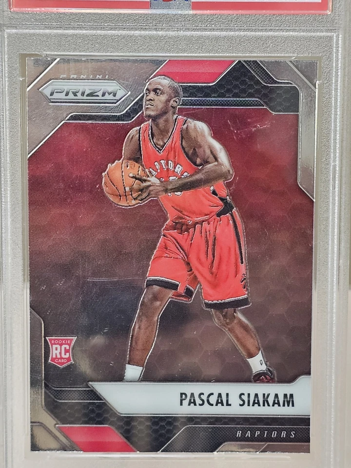 2016 17 Panini Prizm Pascal Siakam Rookie Card PSA 9 MINT #220 - Image 3 of 4