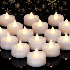 LED Candles, Tea Lights Candles Battery Operated Bulk, 100-Pack Warm White