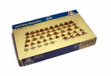 ITALERI Military Model 1/72 Accessories Anti Tank Obstacles Hobby 6147 T6147