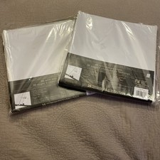 Lot Of 2 Westrim Crafts Refill Pack Hinged WHITE Pages 12 x 12 Strap 20 Sheets