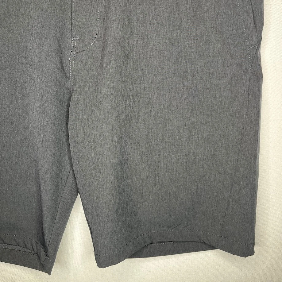 Pantalones Cortos Informales Kenneth Cole Gris Frente Plano Para Hombre Talla 36 Foto 4 de 4
