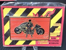 Kaneda Pin [XLarge] - “ Black and Red Variant” New - AKIRA - Neo Tokyo