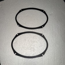 Car Audio Universal 6x9" Speaker Spacer Adds 1/4 Depth - One Pair