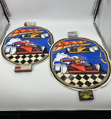 Shinkai Driving Force Taico Arcade Game Side Art Decals ORIGINAL RARE
