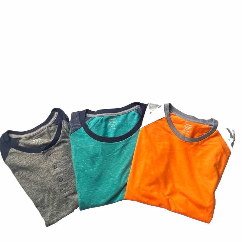 Old Navy Men's L Lot of 3 Crew Neck Short Sleeve T-Shirts Multicolor