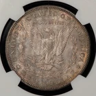 1898-O $1 Morgan Silver Dollar - Colorful Pattern Toning- NGC MS 64+ Plus- X6791