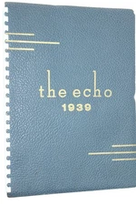 1939 Rawson High School Yearbook Annual Rawson Ohio OH - Echo 39 Vol. 16