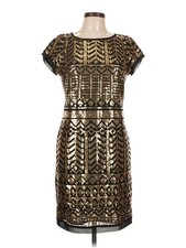 Eliza J Women Black Cocktail Dress 10