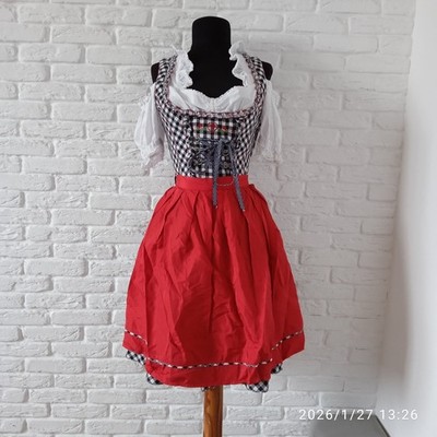 Stockerpoint Dirndl Tyrol Dirndl Oktoberfest Dress Size EU 36 and white blouse