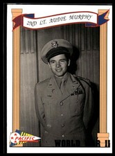 1992 Pacific The Story of World War II #51 Audie Murphy