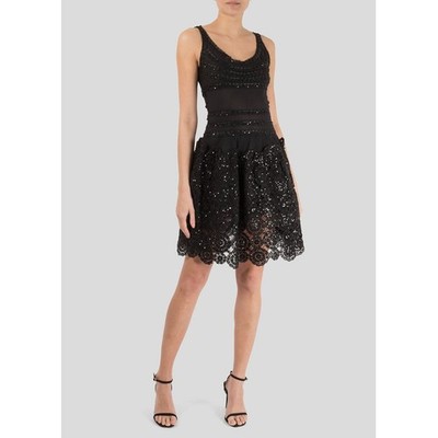Ermanno Scervino Mini Dress UK6 in Black RRP 1300 | eBay