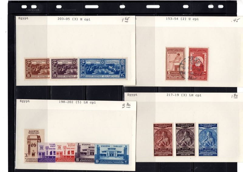 BH GOLDPATH: EGYPT STAMP, CAT VALUE $7.20 BHS_001_183_13