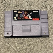 NBA Hang Time SNES Super Nintendo Midway Basketball Game Authentic Cart Only