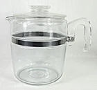 Vintage PYREX 7759-B Flameware Glass 9 Cup Percolator N