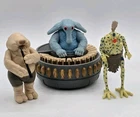 VINTAGE 1983 Star Wars Max Rebo Band Set, Sy Snootles, Droopy McCool - KENNER