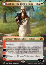 Arlinn, the Pack's Hope // Arlinn, the Moon's Fury (Borderless) [Innistrad: