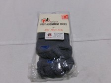 L768 THE ORIGINAL Foot Alignment Socks Grey/Blue Size Small