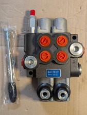 HYDRAULIC FLOW CONTROL VALVE 2 SPOOL 11 GPMC PORTS