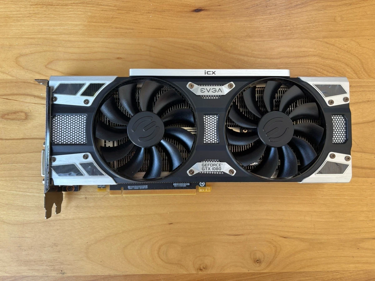 EVGA 08G-P4-6686-KR GeForce GTX 1080 FTW2 Gaming Video Card for