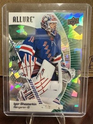 2023-24 Upper Deck Allure - Igor Shesterkin #6 Green Rainbow /99