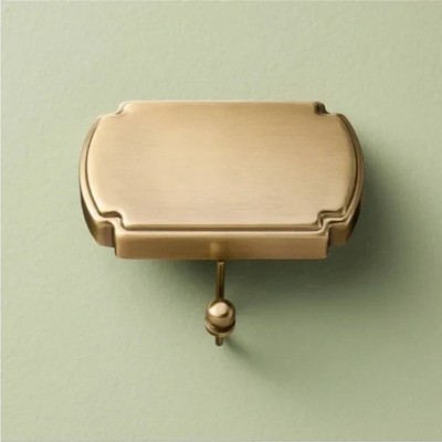2 Pcs Holiday Stocking Holder Brass - Hearth & Hand with Magnolia Christmas