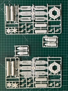 2 STC Start Proton Rocket kits 1/288 scale, no box, no decals