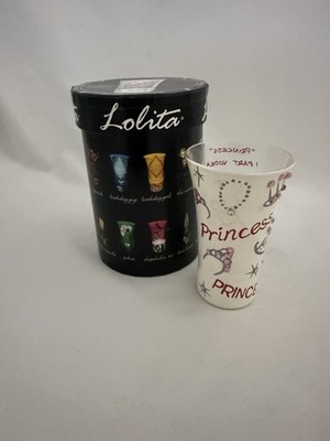 Lolita 2oz Shot Glass Princess w/recipe, hand painted, party shot collection