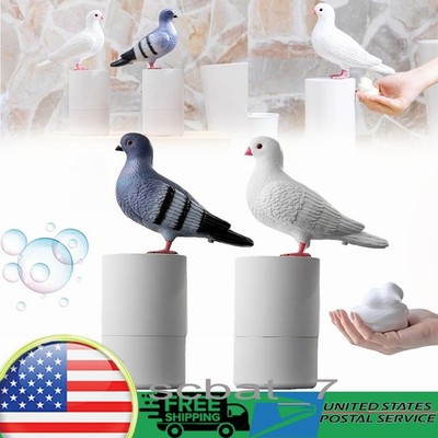 The Dirty Birdy Soap Dispenser, Cute Pigeon Bird Poop Soap Dispenser Automatic