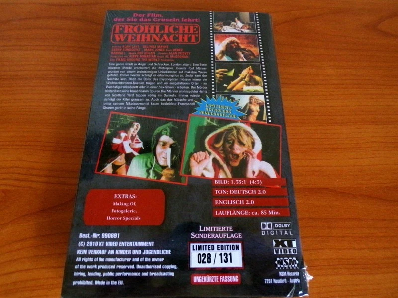Don't open till Christmas Uncut large Hardbox Limited Edition Gore Horror Fun !! - Image 2 of 4