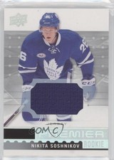 2016-17 Premier Rookie Inserts Silver Spectrum Jersey Nikita Soshnikov #R-17 xp6