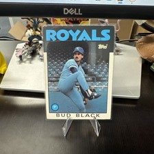 1986 Topps - Bud Black #697 Royals Free Ship