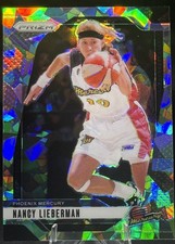 Nancy Lieberman 2024 Prizm #139 Ice Prizm - ERROR CARD - No "Prizm" on back