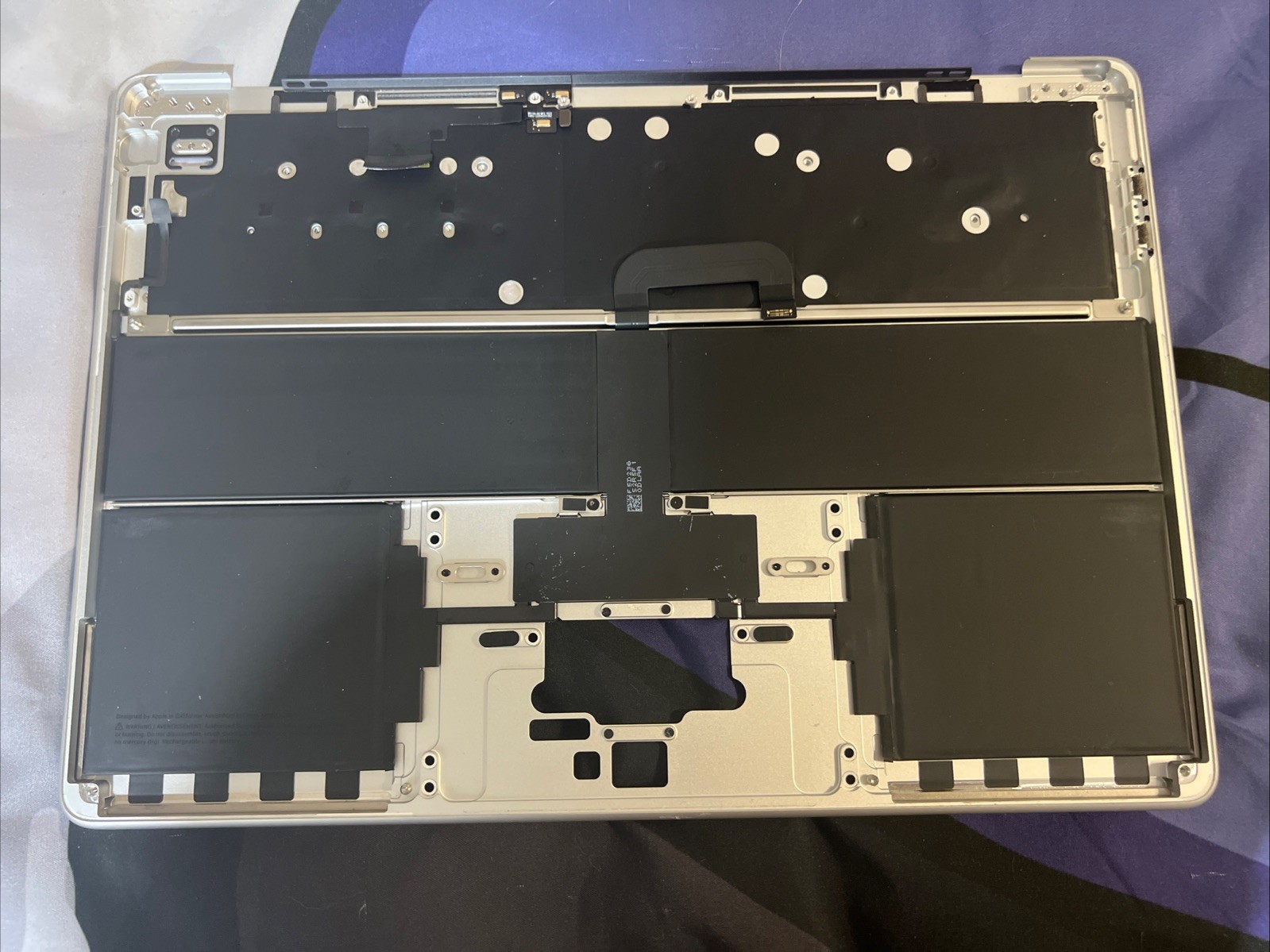Apple Macbook Air 13” A2681 4074 Chassis Tastiera Scocca Argento Italiano A foto 2