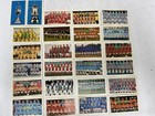 TARJETAS COLECCIONABLES DE FÚTBOL VINTAGE AÑOS 70 X 25 TARJETAS ESPEJO EQUIPOS DE FÚTBOL /