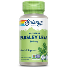 Solaray Parsley Capsules, 860 mg  100 Count