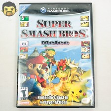 Super Smash Bros GameCube Nintendo GC 2001 1st Print Tested & Working SHIPS FAST