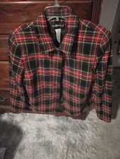 Vintage Sag Harbor Tartan Plaid blazer size 16